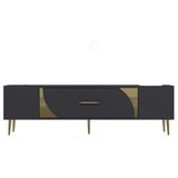 Hanah home tv polica Dekop2 anthracite gold
