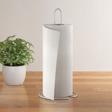 Metaltex Jekleno stojalo za papirnate brisače v sijajno srebrni barvi ø 14 cm Luxy – | Shoptok.si
