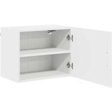 vidaXL Stenska kuhinjska omarica s polico 2 pcs Visok sijaj bela | Shoptok.si