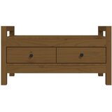 Klupa za hodnik boja meda 80x40x43 cm od masivne borovine | Eponuda.ba