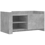 Maison Chic Klubska mizica - kavna mizica - Nizka mizica betonsko siva 100x50x50 cm inženirski les, (21754248) Cene