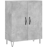  Visoka komoda siva betona 69 5x34x180 cm od konstruiranog drva | shoptok.hr