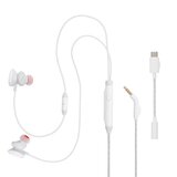 JBL Quantum 50 USB-C žične gaming slušalke v beli barvi | Shoptok.si