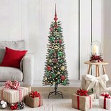 vidaXL Umestno božično drevo med 150 LED Zelena 40,5 x 40,5 x 120 cm | Shoptok.si