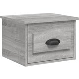 The Living Store Stenska nočna omarica siva sonoma 41,5x36x28 cm - Stenska Nočna Omarica, (21420903) | Shoptok.si