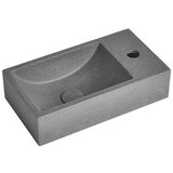 Sapho Tamno sivi betonski umivaonik za WC 40x22 cm Crest – Cijene