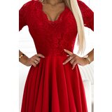 Numoco Dress with lace neckline | ePonuda.com