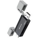 DEVIA card reader 2in1 EL240 USB USB-C 3.0 black Cijene