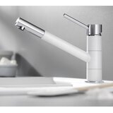 Blanco slavina KANO SILGRANIT-LOOK BIJELA / KROM VT | shoptok.hr