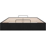vidaXL Otomanski okvir kreveta bez madraca crni 140x200 cm baršunasti | shoptok.hr