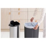 Brabantia Željezna kanta za smeće na dodir u mat srebrnoj boji 40 l Touch Bin – | shoptok.hr