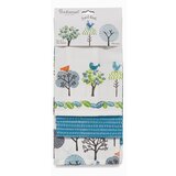 Cooksmart ® Komplet 3 bombažnih kuhinjskih krp Forest Birds Cene