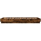  Okvir kreveta za pod Dimljeni hrast 80 x 200 cm | shoptok.hr