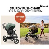 Hauck Športni voziček RUNNER 3 Jungle Green | Shoptok.si