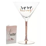 Hotchpotch Luxe - Čaša za martini - Hotchpotch Luxe, Sip Sip Hooray