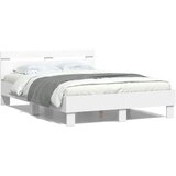  Krevetna konstrukcija Bijelo 137 x 190 cm Konstruirano drvo | shoptok.hr
