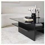 Hanah home sto za dnevnu sobu saga square black fume