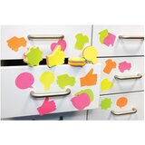 Blok samoljepljiv oblik Srce 200L Global Notes 5823-39 neon sortirano blister | shoptok.hr