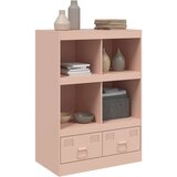 vidaXL Visoka omarica bela 67x39x95 cm jeklo | Shoptok.si
