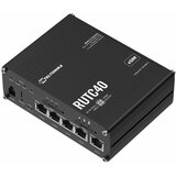 Teltonika usmerjevalnik WiFi6 3000Mb 4G LTE 2xSIM eSIM RUTC40, (5000319493) | Shoptok.si