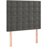 The Living Store posteljno vzglavje 2 kosa temno sivo 80x5x78/88 cm žamet - vzglavje, (21487917) | Shoptok.si
