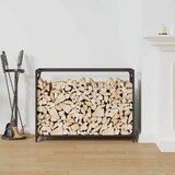  Stalak za drva crni 90x28x65 cm hladno valjani čelik | Eponuda.ba
