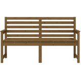  Vrtna klupa boja meda 159,5x48x91,5 cm od masivne borovine | Eponuda.com