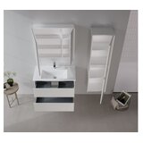 Hanah home Kupatilski ormarić sa umivaonikom i ogledalom (2 komada) Arno 85 785 | Eponuda.com