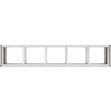 vidaXL Sadilnik 200x40x80 cm iz nerjavečega jekla | Shoptok.si