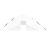  Plastenik s čeličnim okvirom bijeli 120 m² 20 x 6 x 2,85 m | shoptok.hr