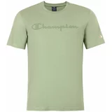 Champion CREWNECK LOGO T-SHIRT Muška majica, svijetlo zelena, veličina