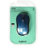 Logitech Mouse Wireless M185 Wireles Mouse Blue | Eponuda.com