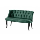 Atelier Del Sofa sofa dvosed roma black wooden sea green cene