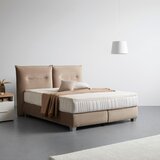Premium Living Postelja Boxspring Fog, Bež, 180x200 | Shoptok.si