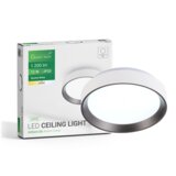 Greentech LED PLAFONJERA 12W 4000K IP20 BEL+ANTRACIT 25.8CM Cene