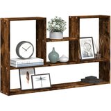 vidaXL Zidna polica boja dimljenog hrasta 99x15x60cm konstruirano drvo | shoptok.hr