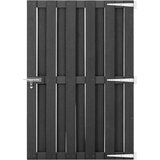 vidaXL Vrtna vrata WPC 100x150 cm siva, (20772264) | Shoptok.si