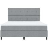  Krevet s opruga kutije Svjetlosiva 180 x 200 cm tkanina | shoptok.hr