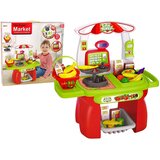  Supermarket na postolju za igru sa raznim dodacima - crveno/zelena | Shoptok.si