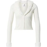 VIERVIER Pletena jopa 'Frieda' off-bela