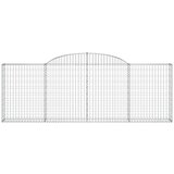  Lučne gabionske košare 12kom 300x30x100/120cm pocinčano željezo | shoptok.hr
