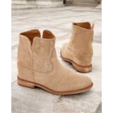 Resti Boots in cowboy style on a covered wedge Blueston | ePonuda.com