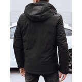 DStreet men's winter jacket with detachable hood black | ePonuda.com