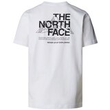 The North Face Majice s kratkimi rokavi Mountain Sketch Bela | Shoptok.si