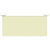  Jastučić za klupu SOEST 100% poliester Krem 120 x 50 x 8 cm Slike