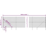  Žičana ograda sa šiljastim držačima antracit 1,8 x 25 m | Eponuda.com