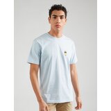 Iriedaily Majica 'Lazy Sunny Day' svetlo modra / rumena / oranžna / črna | Shoptok.si