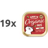 Lily's Kitchen Organic Paté Adult - govedina, piščanec in svinjina 19 x 85 g Cene