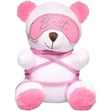 Brat Bondage Bear White-Pink