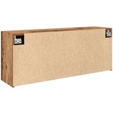 vidaXL Kopalniška stenska omarica starinski les 100x25x40 cm inž. les | Shoptok.si